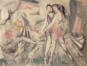 Marie Laurencin Gentlest dancer oil painting